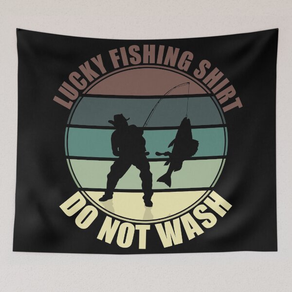 Item preview, Lucky Fishing Shirt Do Not Wash designed and sold by Giacob.