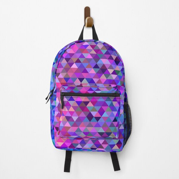 Item preview, Triangles Blue & Purple designed and sold by Fit & Fun  Gallery.