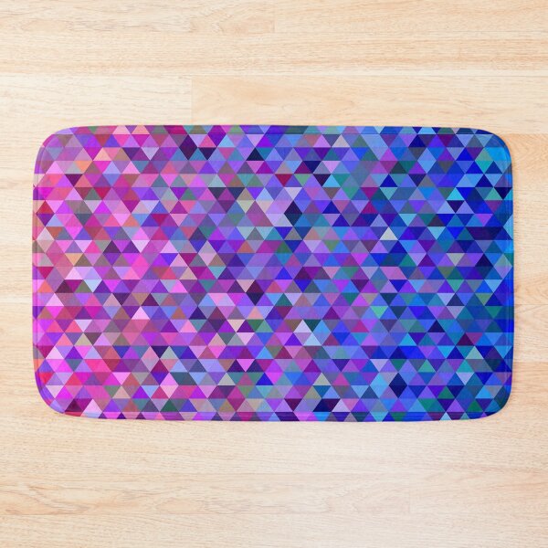 Item preview, Triangles Blue & Purple designed and sold by Fit & Fun  Gallery.