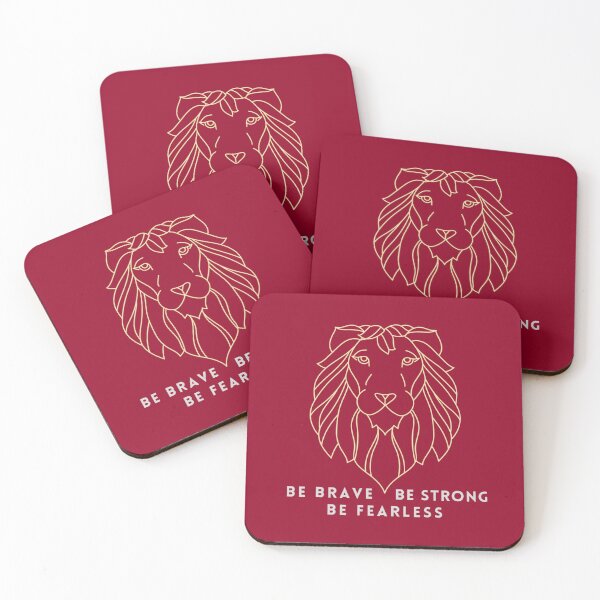 Item preview, Be Brave Be Strong Be Fearless | Happy New Year  2021| Red | Studio M & Co designed and sold by Studio M & Co..