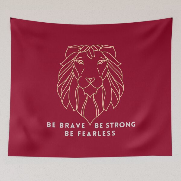 Item preview, Be Brave Be Strong Be Fearless | Happy New Year  2021| Red | Studio M & Co designed and sold by Studio M & Co..