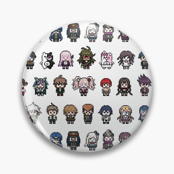 Artikelvorschau, DanganRonpa-Sprites entworfen und verkauft von mystereoheart.