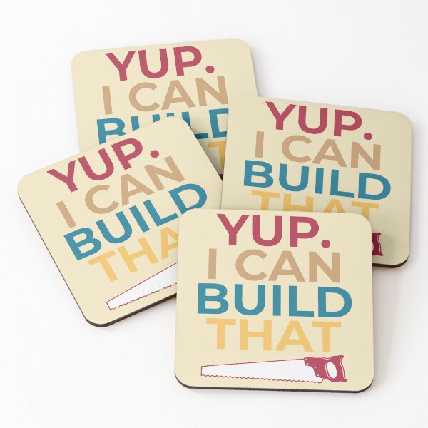Item preview, Mens Yup I Can Build That Woodworking designed and sold by ShoppyYourThing.