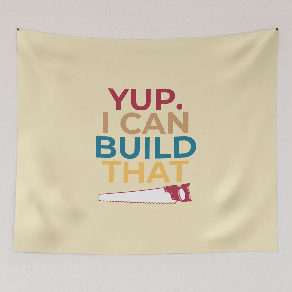 Item preview, Mens Yup I Can Build That Woodworking designed and sold by ShoppyYourThing.