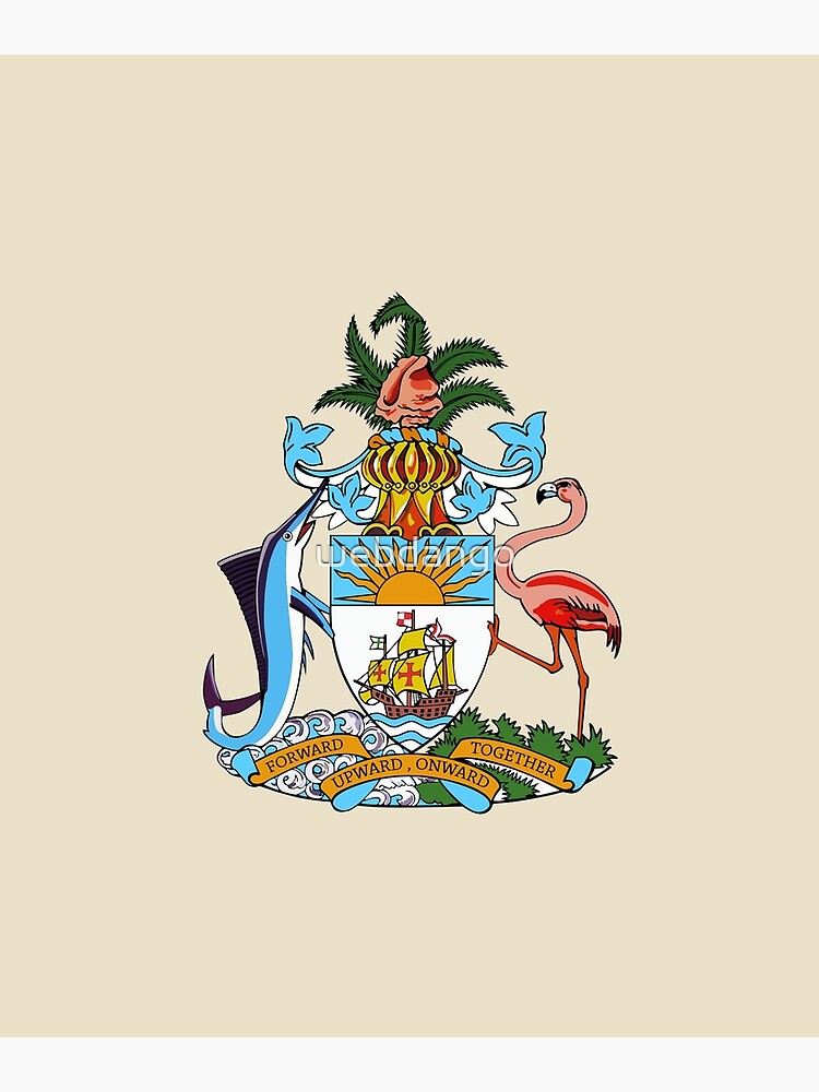 "Coat of arms of the Bahamas" Poster by webdango Redbubble