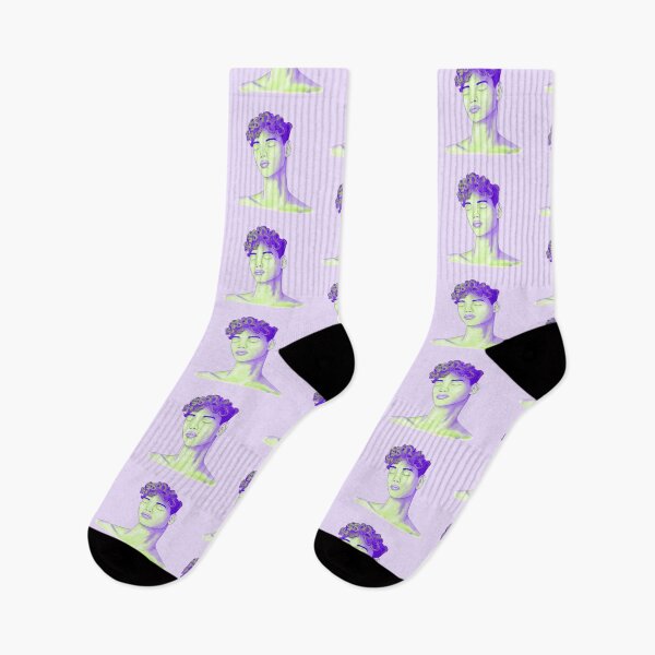 Item preview, Purple and Green portrait designed and sold by DodoFrog.