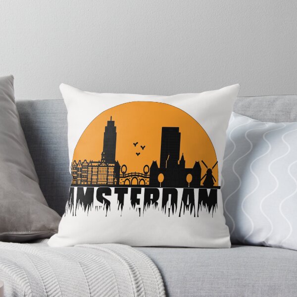 Aperçu de l'œuvre Amsterdam Skyline créée et vendue par supercoool.