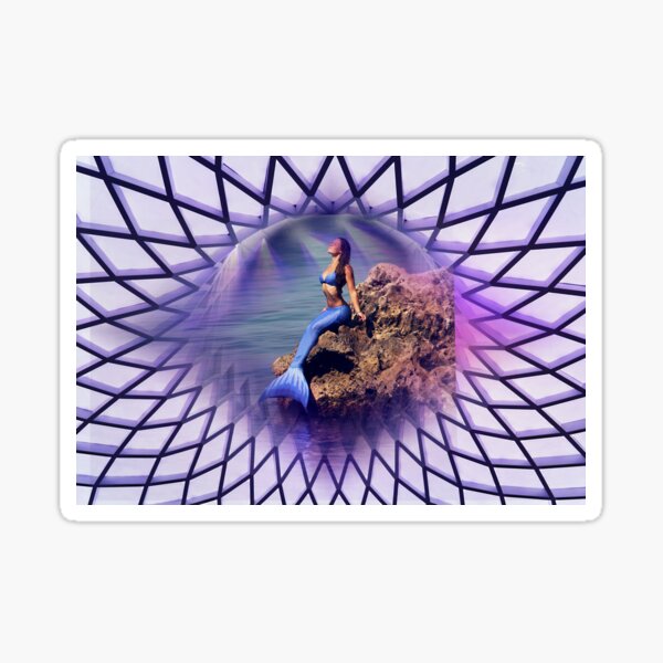 Mermaids Rock Sticker