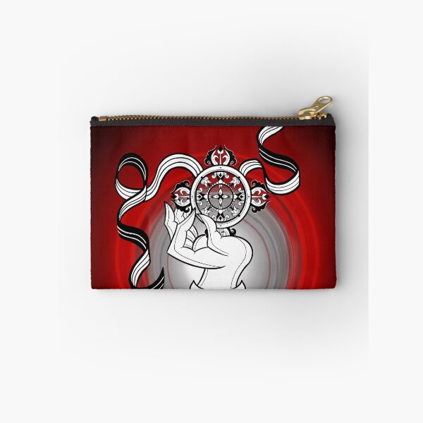 Item preview, Auspicious symbol - The Dharma Wheel designed and sold by Anicatattoos.
