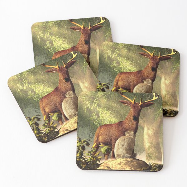 Item preview, Cat and Deer designed and sold by Daniel Eskridge.