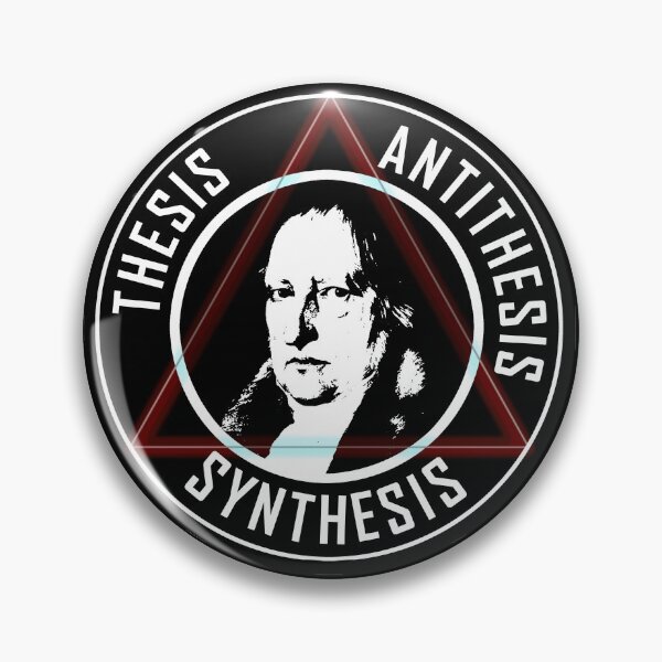 Item preview, HEGEL - THESIS ANTITHESIS SYNTHESIS - DIALECTIC designed and sold by sociographix.