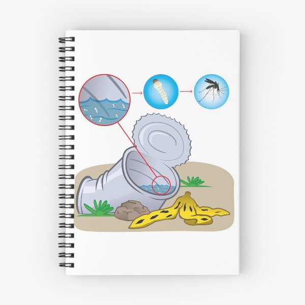 Item preview, Nature, can with standing water with a focus of mosquito mosquito. Ideal for informational and institutional related sanitation and care designed and sold by LucianoCosmo.