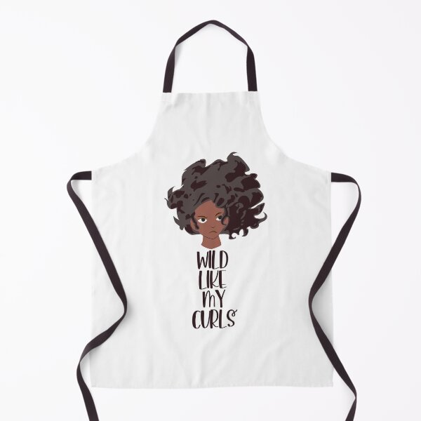 Aperçu de l'œuvre Wild Like My Curls créée et vendue par Ba3ksy Design.