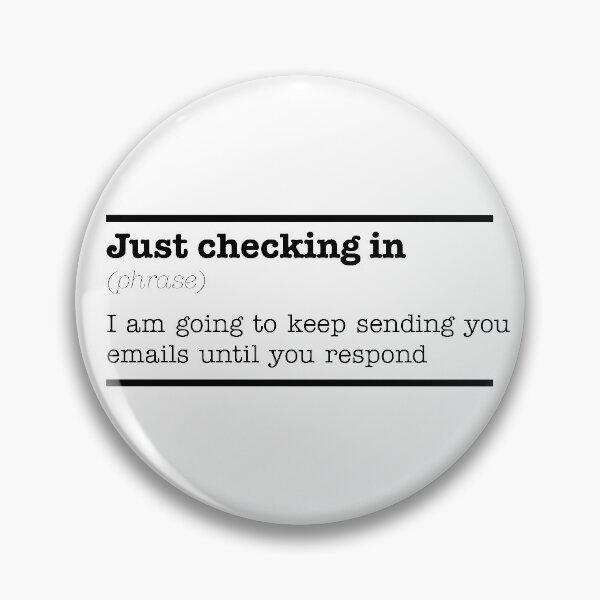 Item preview, Just checking in designed and sold by liv-tenn.