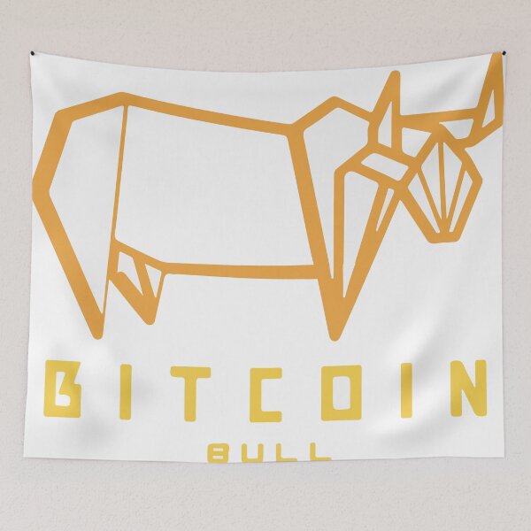 Item preview, Bitcoin Bull designed and sold by CryptoShopBTC.