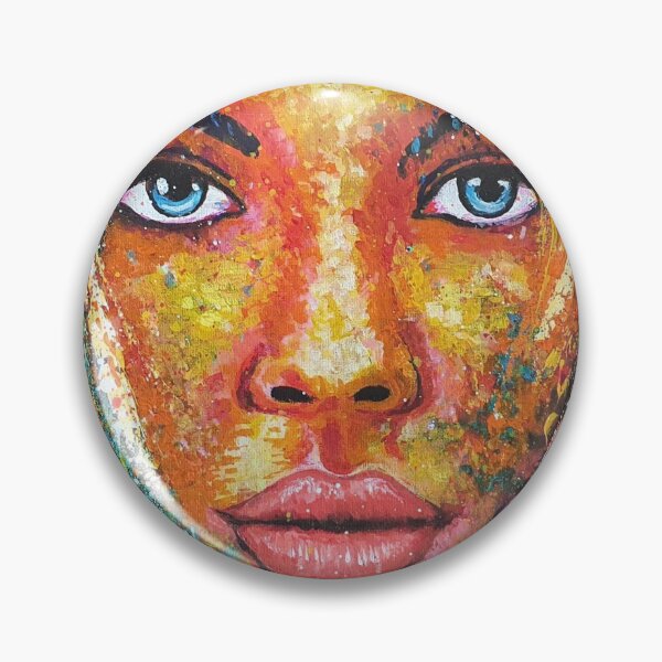 Item preview, Mesmerized. Spontaneous impressionist face art   designed and sold by Benjamin Heffernan.