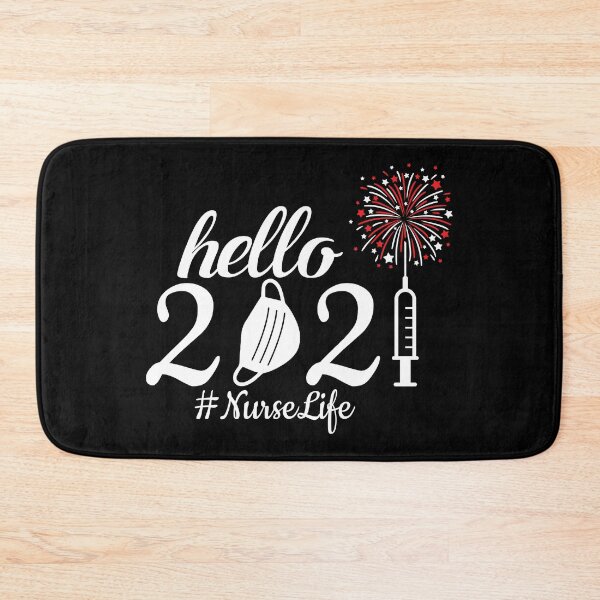 Item preview, Hello 2021 Nurse Life Medical New Year designed and sold by timiart.