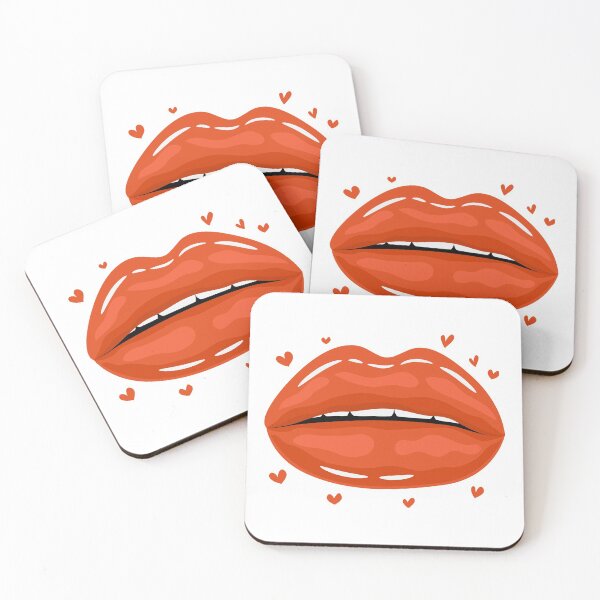 Item preview, Valentine Lips Brown kiss designed and sold by MisPuHoney.