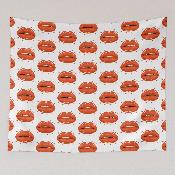 Item preview, Valentine Lips Brown kiss designed and sold by MisPuHoney.