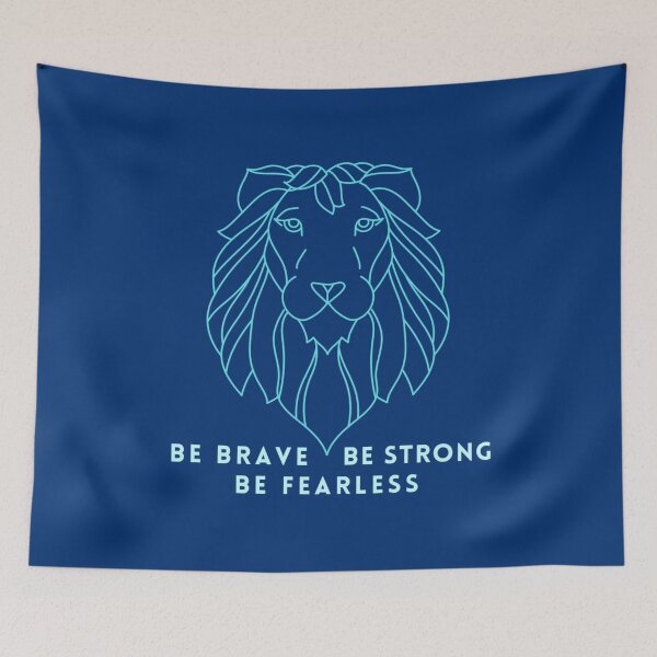 Item preview, Be Brave Be Strong Be Fearless | Happy New Year  2021| Blue | Studio M & Co designed and sold by Studio M & Co..