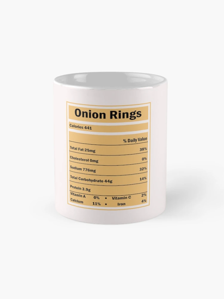 Thumbnail 4 of 6, Coffee Mug, ONION RINGS designed and sold by teemaker24.