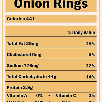 Artwork thumbnail, ONION RINGS by teemaker24