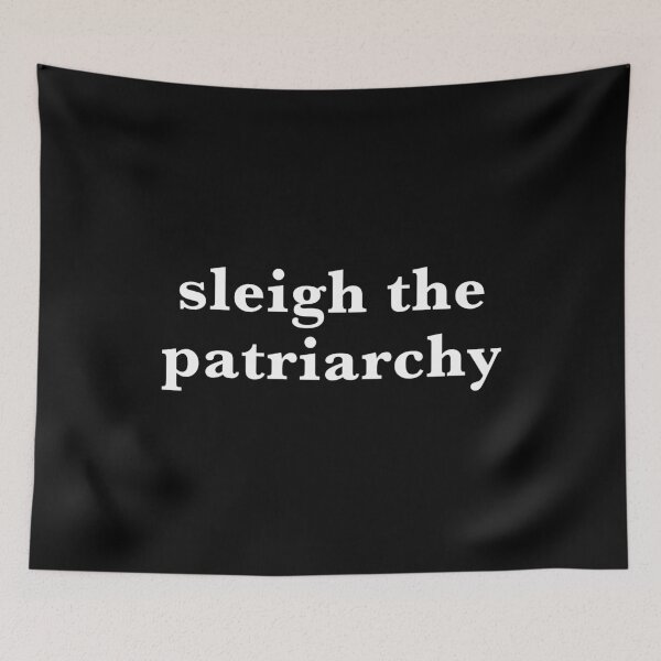Item preview, Sleigh The Patriarchy (Black) designed and sold by quoteedesigns.