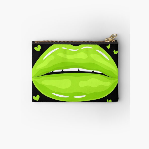 Item preview, Valentine Lips Green kiss designed and sold by MisPuHoney.
