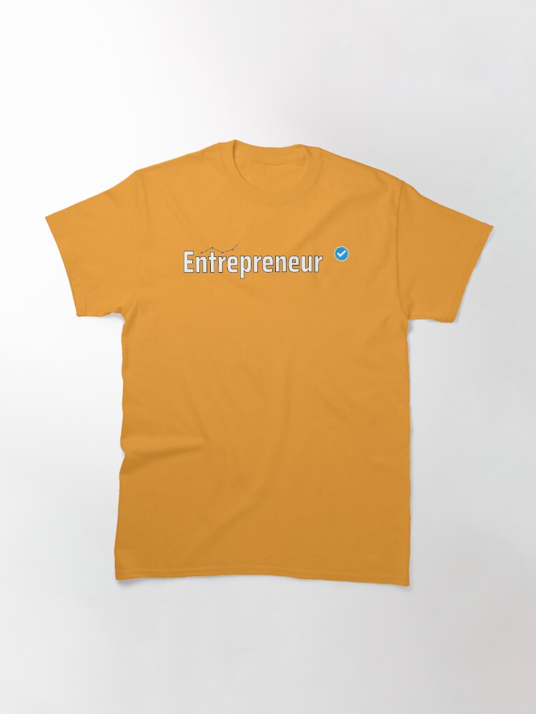 Alternate view of Verified Entrepreneur Classic T-Shirt