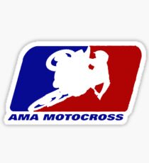 AMA motocross superbikes motorbike heather Sticker
