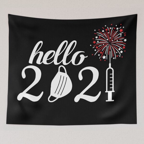 Item preview, Hello 2021 New Year designed and sold by timiart.