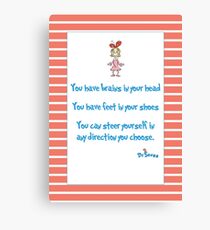 Yo have brains Canvas Print