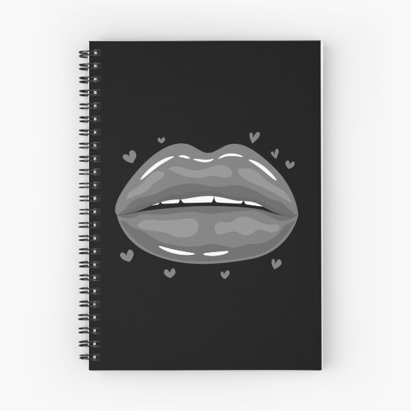 Item preview, Valentine Lips Grey kiss designed and sold by MisPuHoney.