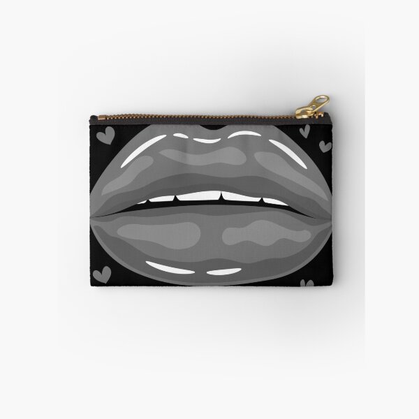 Item preview, Valentine Lips Grey kiss designed and sold by MisPuHoney.
