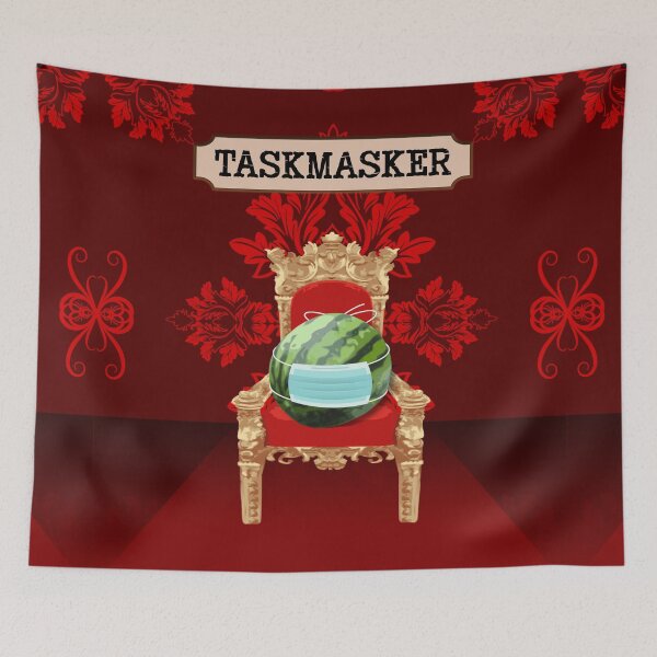 Item preview, Taskmasker - Masked Watermelon Taskmaster Parody designed and sold by sbdigital.