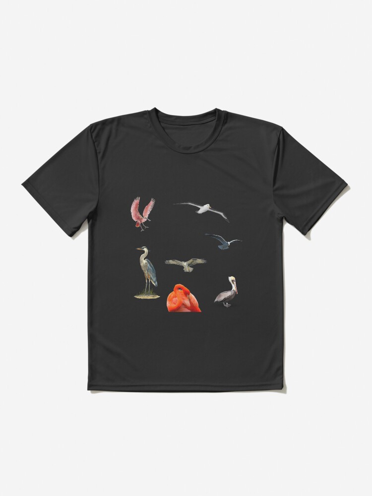 Thumbnail 2 of 7, Active T-Shirt, Florida Keys Birds designed and sold by KeysTreasures.