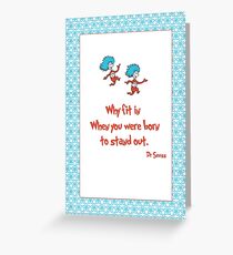 Why Fit In Greeting Card