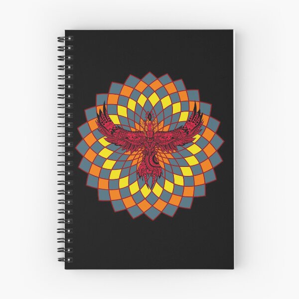 Item preview, Phoenix The Fire Bird, Mandala Art designed and sold by AuroCreatives.