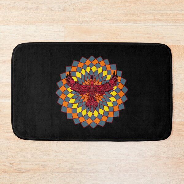 Item preview, Phoenix The Fire Bird, Mandala Art designed and sold by AuroCreatives.