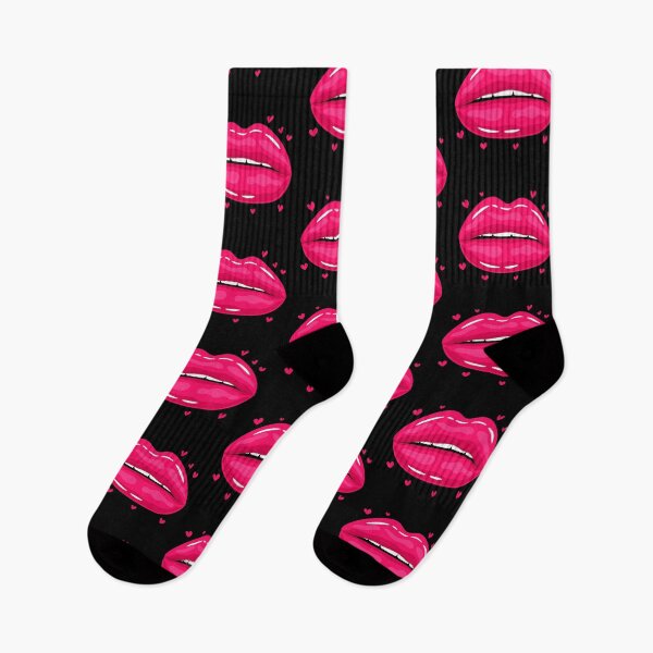 Item preview, Valentine Lips Pink kiss designed and sold by MisPuHoney.