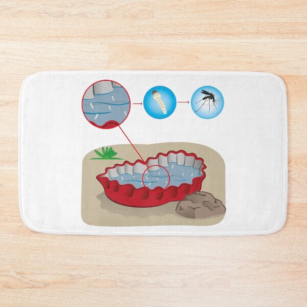 Item preview, Nature, bottle cap with stagnant water with focus mosquito mosquito. Ideal for informational and institutional related sanitation and care designed and sold by LucianoCosmo.