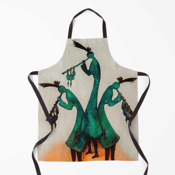 Item preview, Hopi Kokopelli Kachina Native American Art designed and sold by heatherfriedman.