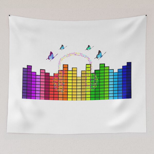 Item preview, music with colors and moth designed and sold by princevb2011.