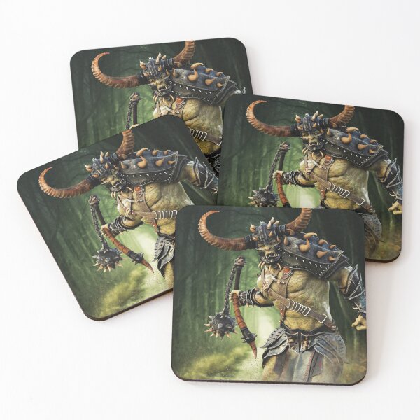 Item preview, Savage Orc Brute running into battle wearing traditional armor and equipped with a flail weapon designed and sold by DigitalStorm.