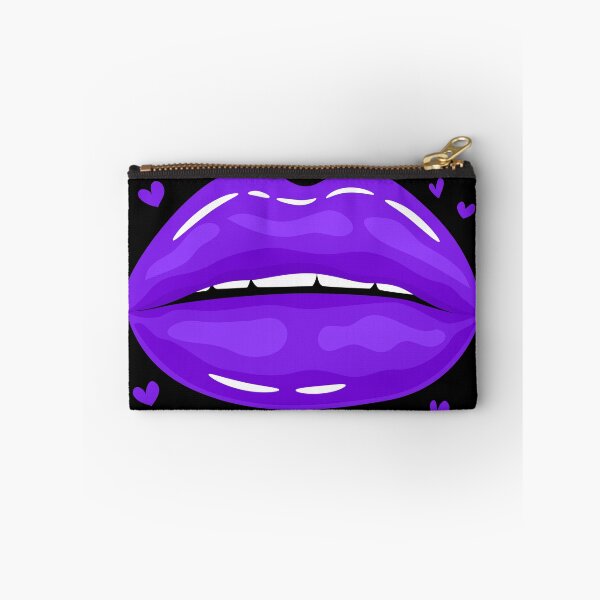 Item preview, Valentine Lips Purple kiss designed and sold by MisPuHoney.