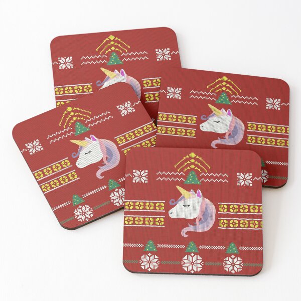 Item preview, christmas unicorn designed and sold by Rodrigodesign.