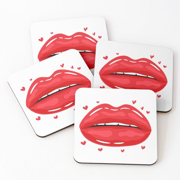 Item preview, Valentine Lips Red kiss designed and sold by MisPuHoney.