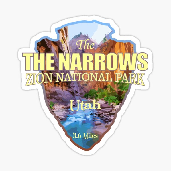 Vista previa del artículo con la obra «The Narrows (punta de flecha)», diseñado y vendido por curranmorgan.