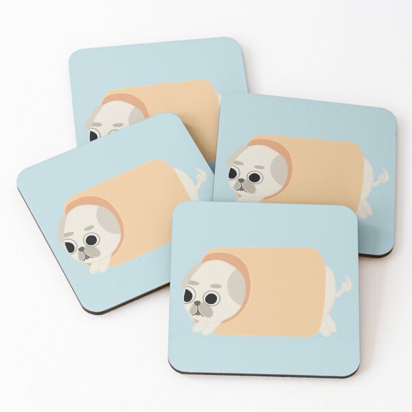 Item preview, Cute Pug Burrito  designed and sold by EttieTheYettie.