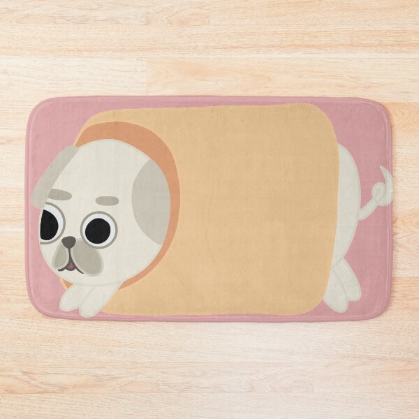 Item preview, Cute Pug Burrito  designed and sold by EttieTheYettie.